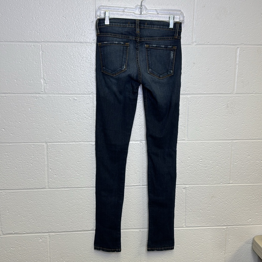 Flying Monkey Blue Skinny Jeans with Distressed Details - Picture 6 of 8
